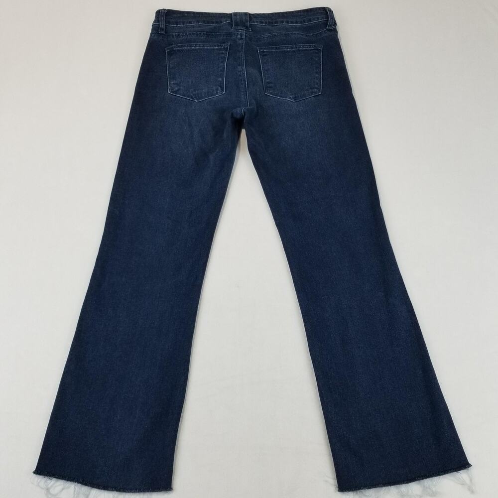 Classic Dark Blue Flare Jeans - Wide Leg - Picture 2 of 10